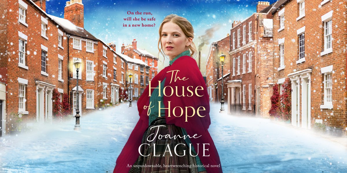 Cover Reveal! 🚨 We are very pleased to share the cover of THE HOUSE OF HOPE by Joanne Clague (@jonewsiom), the first in a brand new Victorian saga series. Out 15th August and now available to pre-order: geni.us/THOH