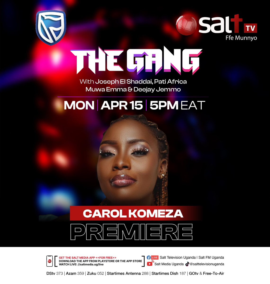 ON AIR - #TheGang with Elshaddai, Mr Mic ,Dj Jemmo and Pati Africa #SaltTvUpdates