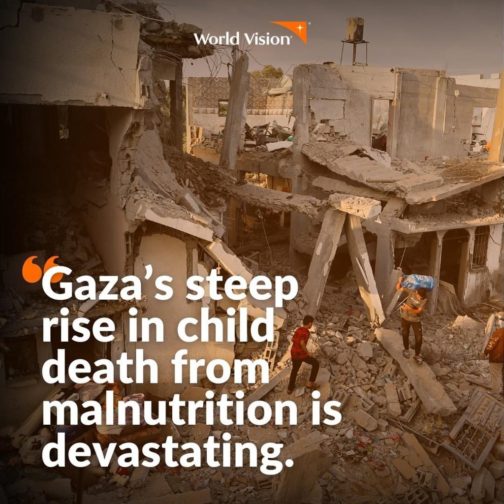 We call for immediate action, amid reports that growing numbers of children are dying from malnutrition in #Gaza. This is entirely preventable with immediate humanitarian support. 

Our hearts break for children impacted across the region. 💔