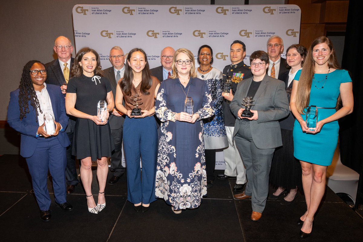 Congratulations to all the honorees of the 10th Annual Distinguished Alumni Awards, exceptional people who embody the mission of Ivan Allen College. bit.ly/4cWC9es