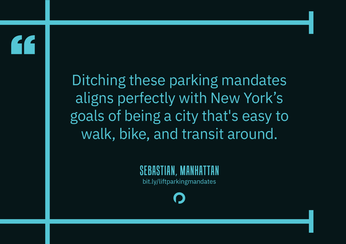 It's true. Parking mandates incentivize NYers to own cars & even force some neighborhoods to depend on them. If we lift them, we can still build parking where needed without requiring it arbitrarily - encouraging more classic NYC neighborhoods full of dense, walkable streets.