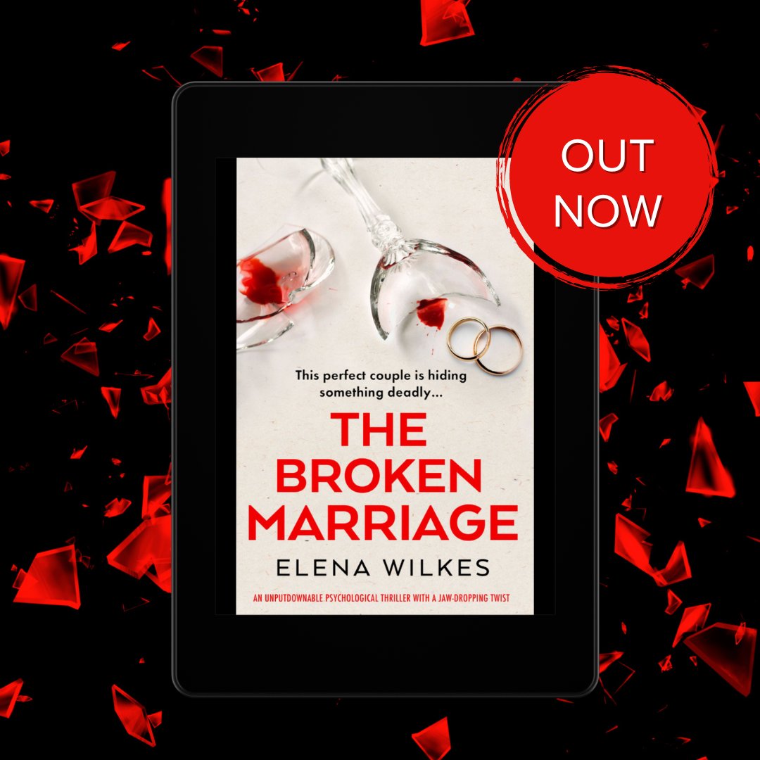 Storm Publishing (@stormbooks_co) on Twitter photo The perfect couple is hiding something deadly...
We're so pumped that it's publication day for The Broken Marriage: An unputdownable psychological thriller with a jaw-dropping twist by <a href="/elenathrillers/">Elena Wilkes</a> !
Buy it NOW: geni.us/341-rd-two-am The perfect couple is hiding something deadly...
We're so pumped that it's publication day for The Broken Marriage: An unputdownable psychological thriller with a jaw-dropping twist by <a href="/elenathrillers/">Elena Wilkes</a> !
Buy it NOW: geni.us/341-rd-two-am