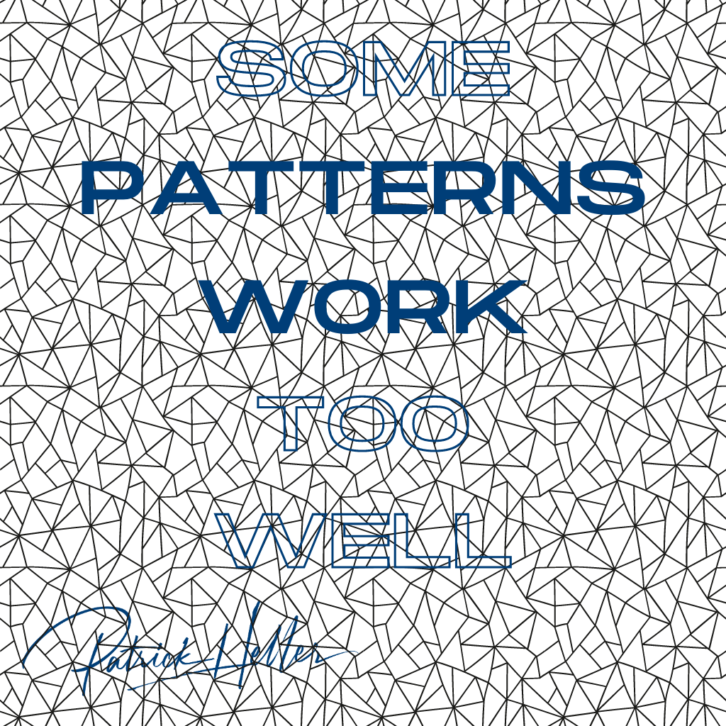 hellerpatrick's tweet photo. Existing patterns serve parts of the organization very well, even if the organization as a whole needs a change of direction. Laying new patterns is tricky, but the right message behind the changes might help.
Link in bio.
#patterns #change #simplify #complexity #management https://t.co/ADHb4yI8n6