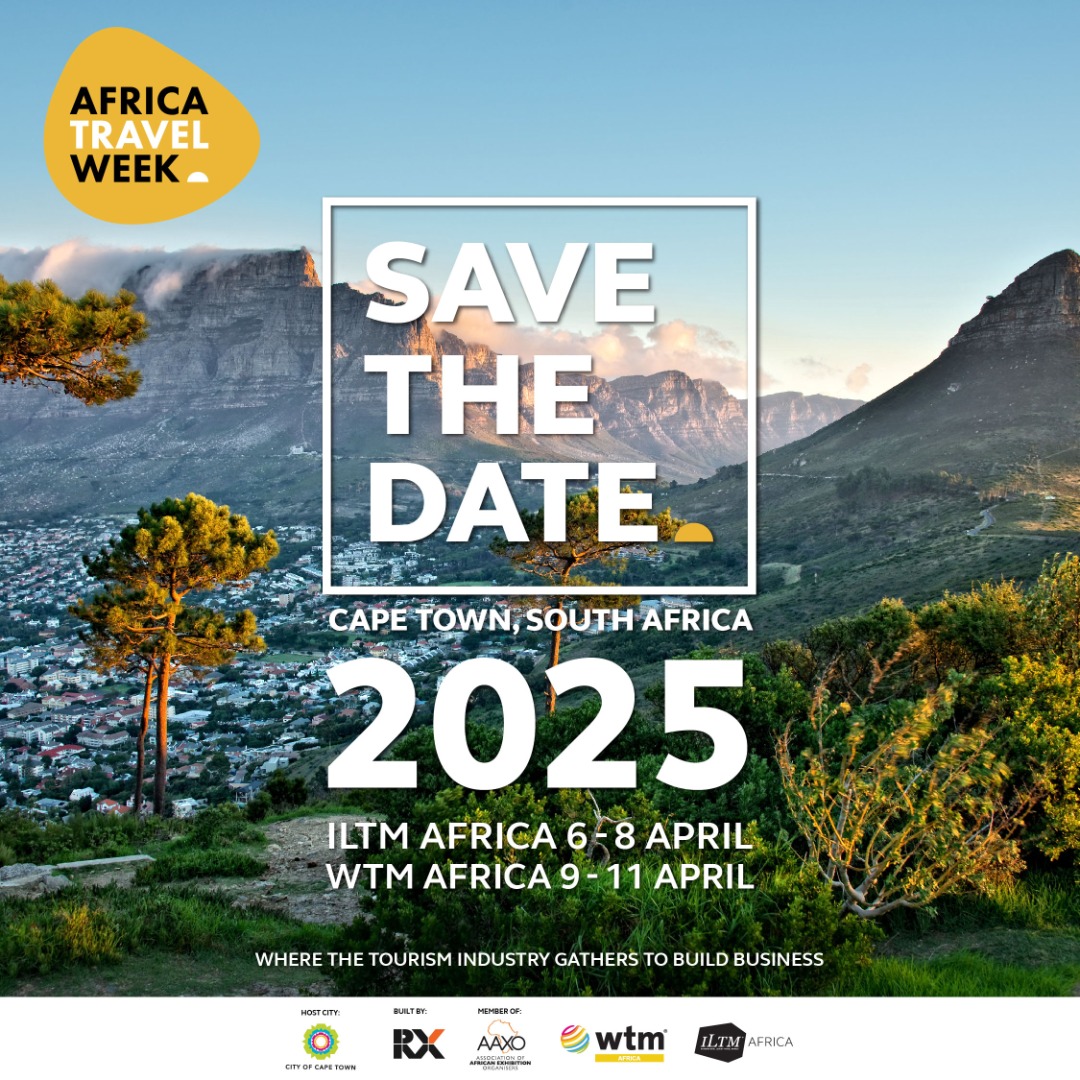 Save the Date! WTM Africa will be back in 2025! Join us from April 9th to 11th at the premier event where the tourism industry gathers to build business. Find out more on: bit.ly/3SW3N3w #WTMAfrica #IdeasArriveHere #Travel #Tourism #Events #Networking