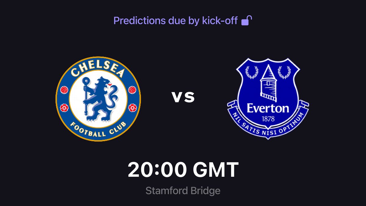 playreceipts's tweet photo. ⚽️ RECEIPTS by @ACMomento: Chelsea vs. Everton

To enter to win a match-worn shirt:

Quote RT this post and correctly predict both the final score *and* pick either Chelsea or Everton and predict the goal scorer(s) from that team. https://t.co/IQ358hAX5i