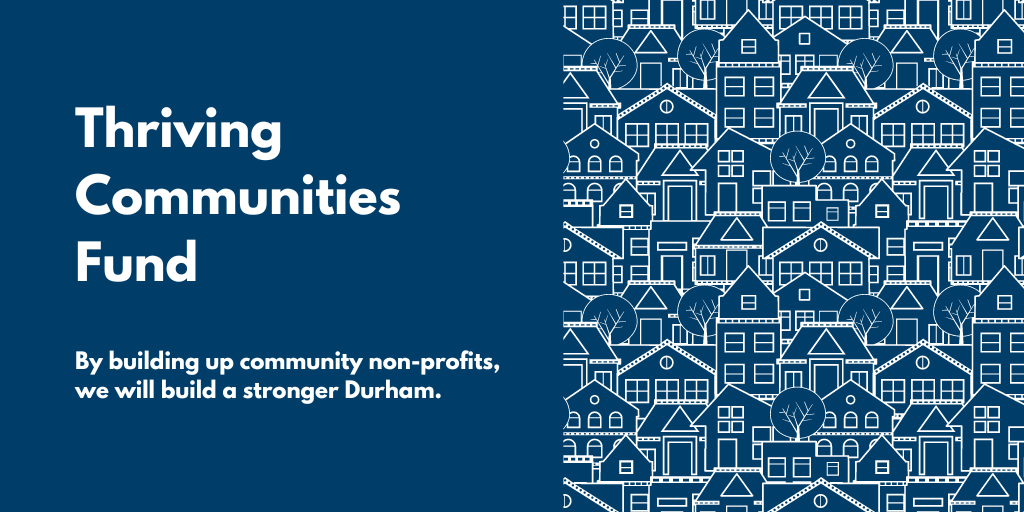 Calling all #DurhamRegion community non-profits: the Thriving Communities Fund is accepting applications until May 13 at noon. This fund supports operational and/or capacity building activities to strengthen efforts in poverty prevention. 💙 Learn more at durham.ca/en/news/call-f….