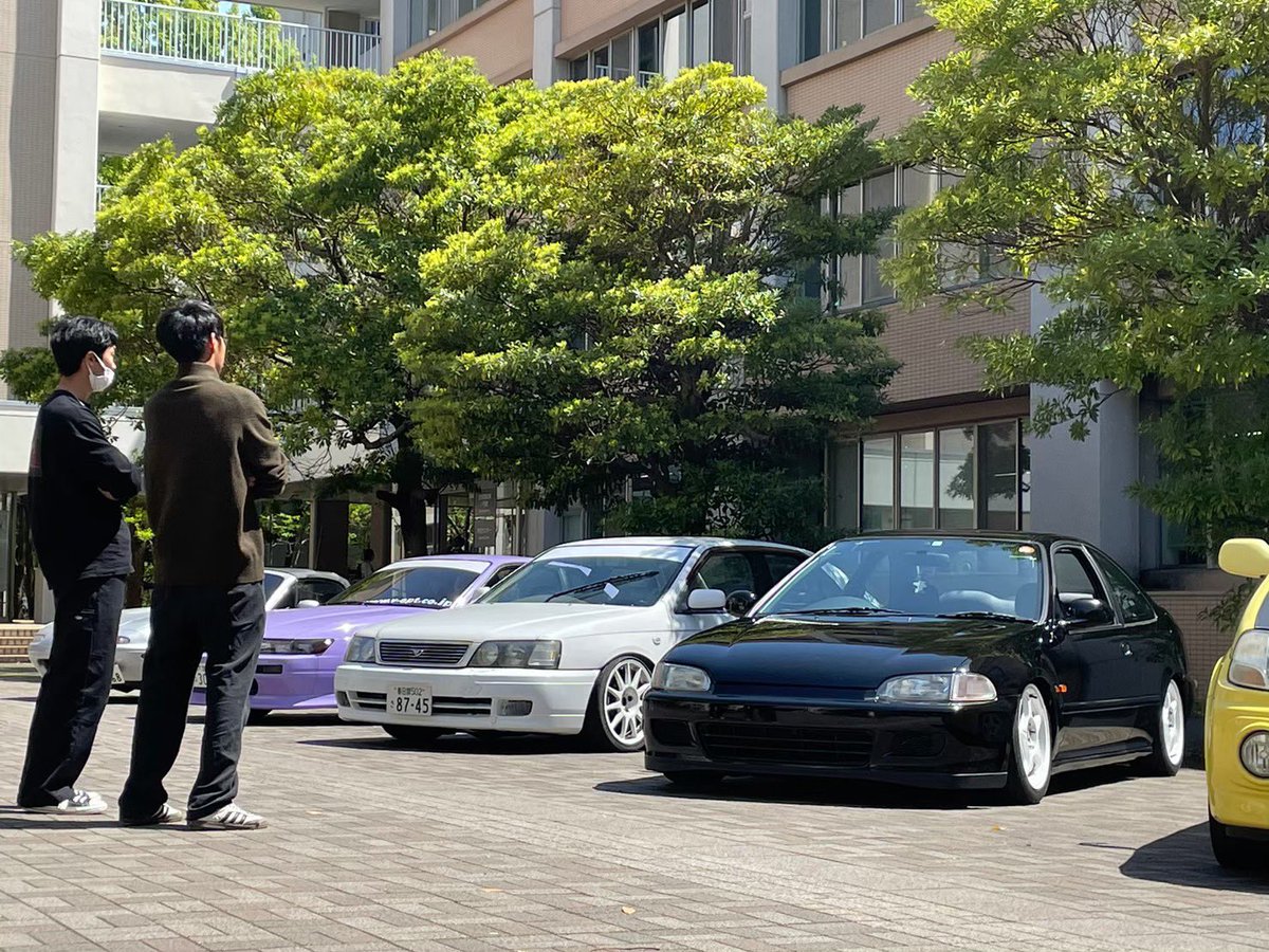 sumc_jp's tweet photo. 明日の昼休み全学講義棟1号館前で車両展示を行います！
写真は去年の様子です！
気軽に足を運んでみてください🔥
お待ちしております！！
#春から埼大 https://t.co/3YXhNbds9g