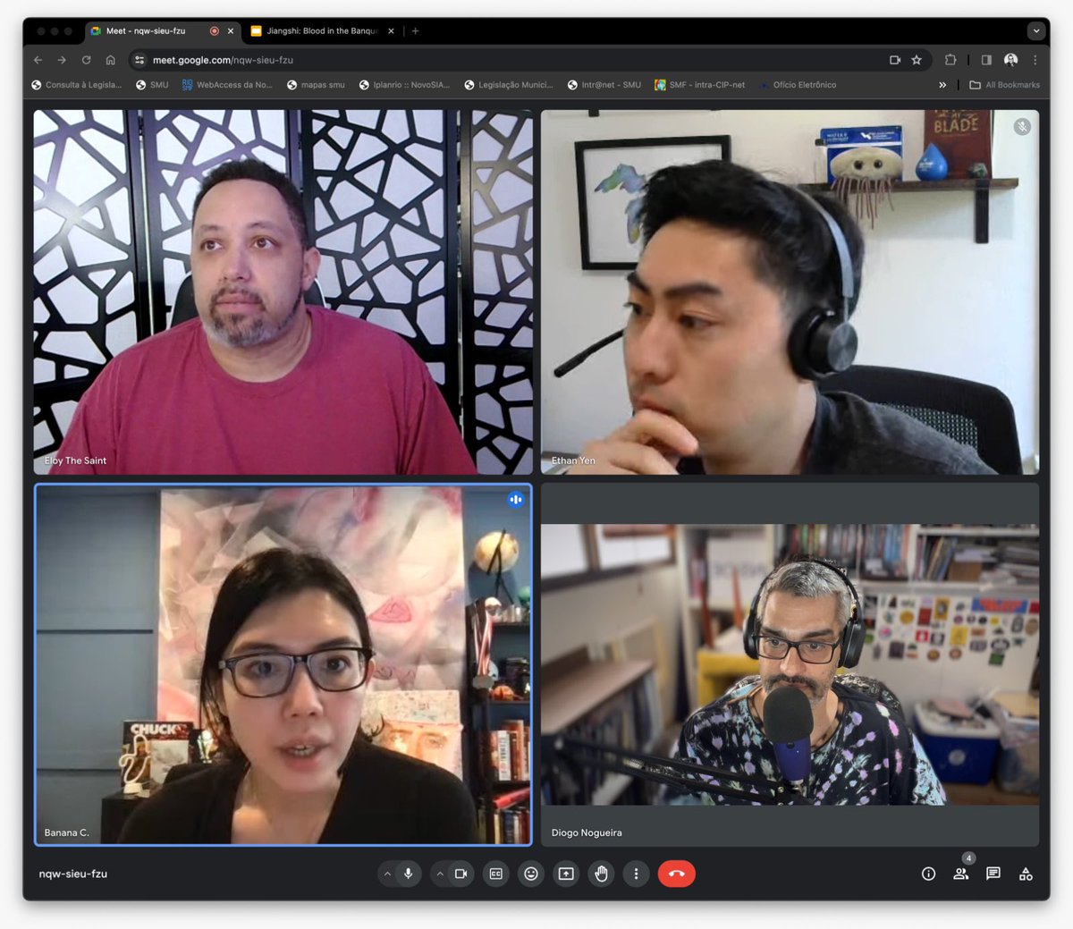 This sunday was quite special! Had a very special #Jiangshi #TTRPG session with @bananachangames themself, Eloy Lasanta and Ethan Yen (couldn’t find neither here). It was amazing! Fun, creative, touching, and chaotic in all the right places!

#TabletopGaming #NotDnD #IndieGame