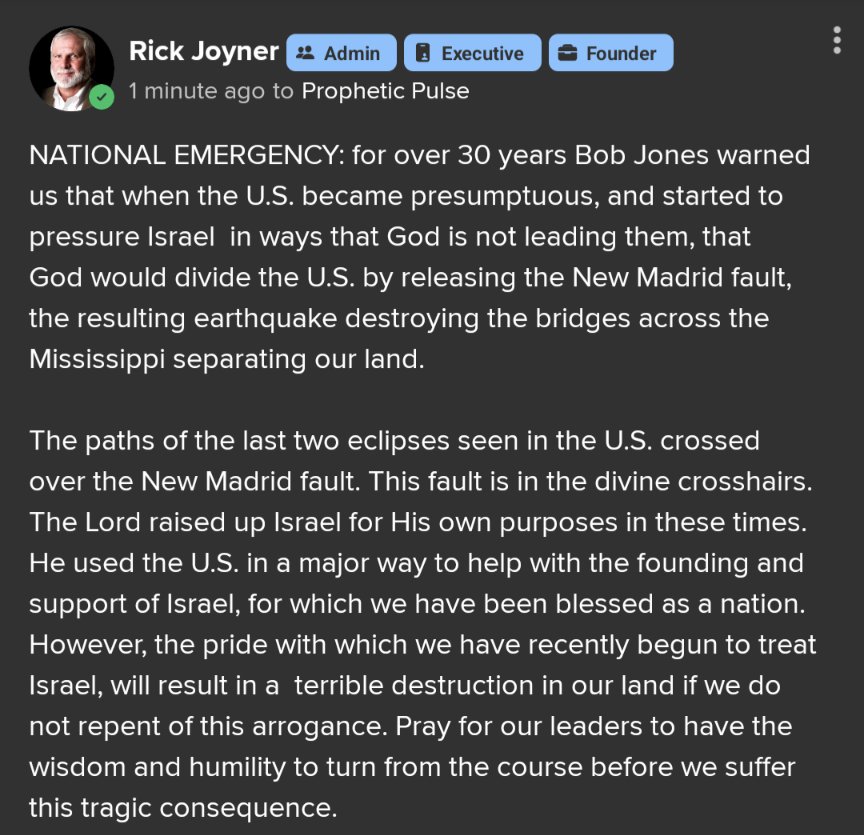 IamRickJoyner's tweet photo. Pray for our leaders to have the wisdom and humility to turn from the course before we suffer this tragic consequence. https://t.co/0rVFOUvds0