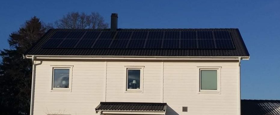 På dagen sju år som solelsproducent. Totalt 46450 kWh producerade på 7,2 kWp #solel