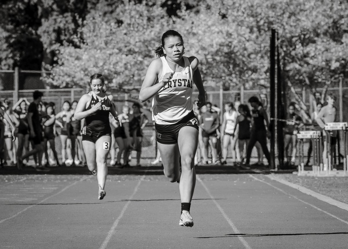 Lauryn F wins 100 meters at Granada Distance and Sprint Festival with a lifetime best 12.77, which is 2nd fastest in school history! #Gryphonsrising