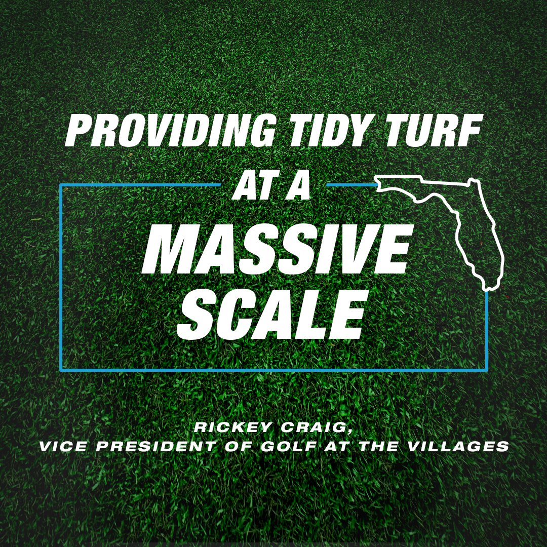 The Villages in Florida is one of the largest golf communities in the world. In our latest Disease Discussion Podcast, we talk with their VP of Golf, Rickey Craig, about what it takes to keep 747 holes looking and playing exceptionally day after day. bit.ly/49sDeHR