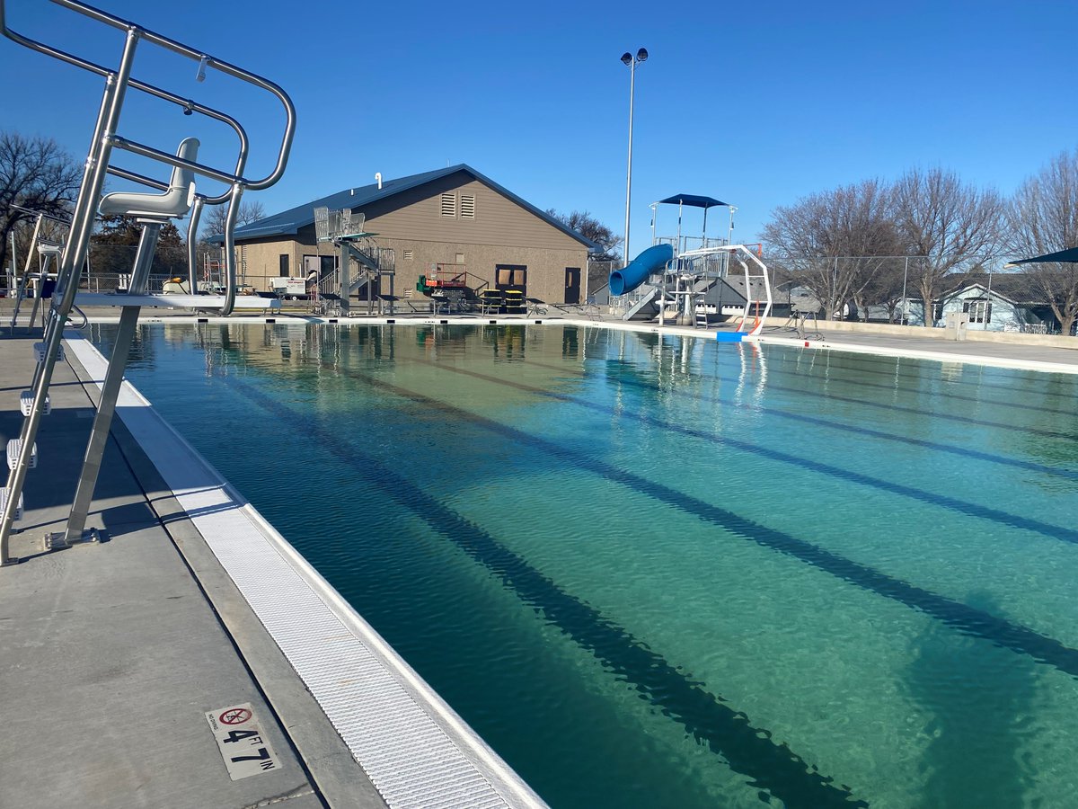 We might not have the weather yet, but we have the water. 🥽 #CityofPierre #Pierreadise #pierrepool