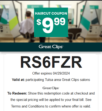 opcoupons's tweet image. Snag a $9.99 Great Clips Coupon (Before it's Gone)
haircutcoupon.com/get-9-99-great…
