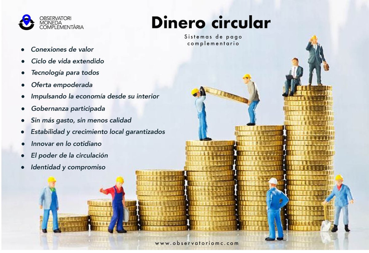 El desarrollo de #sistemasdepagocomplementario por parte de la administración pública diferencia claramente entre dos estrategias: dinero helicóptero o dinero circular. Descúbrelas aquí 👉 observatoriomc.glide.page/dl/16a409/s/42…
#monedalocal #monedasocial #localcurrencies