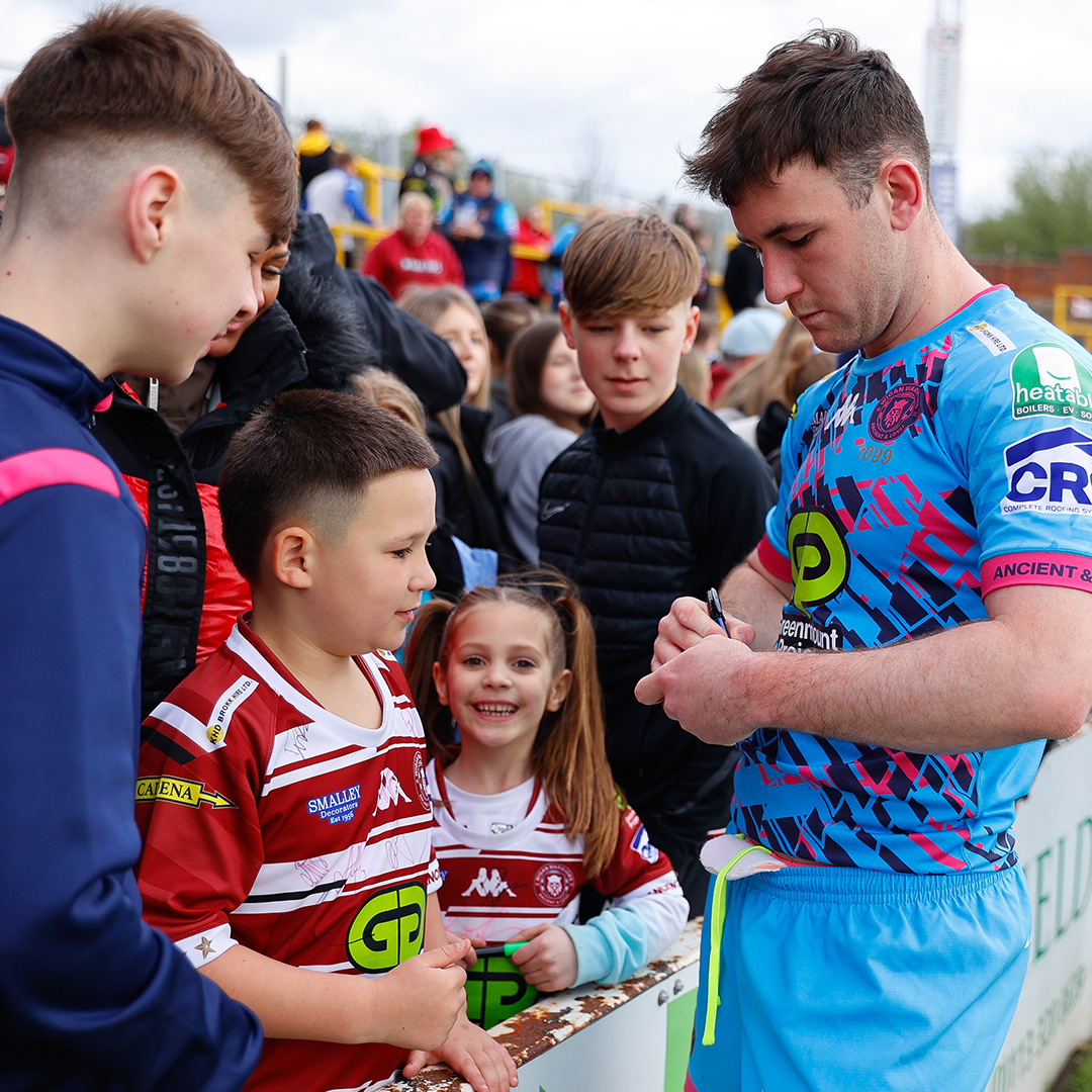 Wigan Warriors 🍒⚪️ tweet media