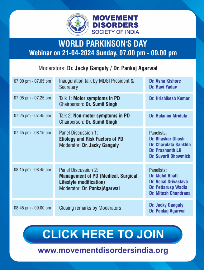 MDSI is committed to providing the best care and support possible to PD patients and their caregivers. Join in and be a part of this campaign! us06web.zoom.us/webinar/regist… #WorldParkinsonsDay #ShareYourSpark