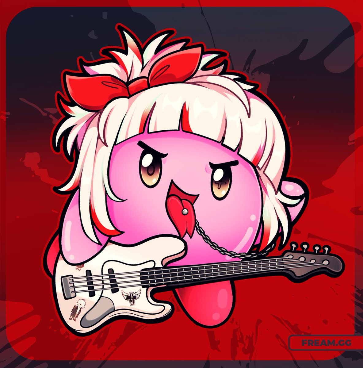 Rocking out! ⚡️ 🎸★ #FeFeArt