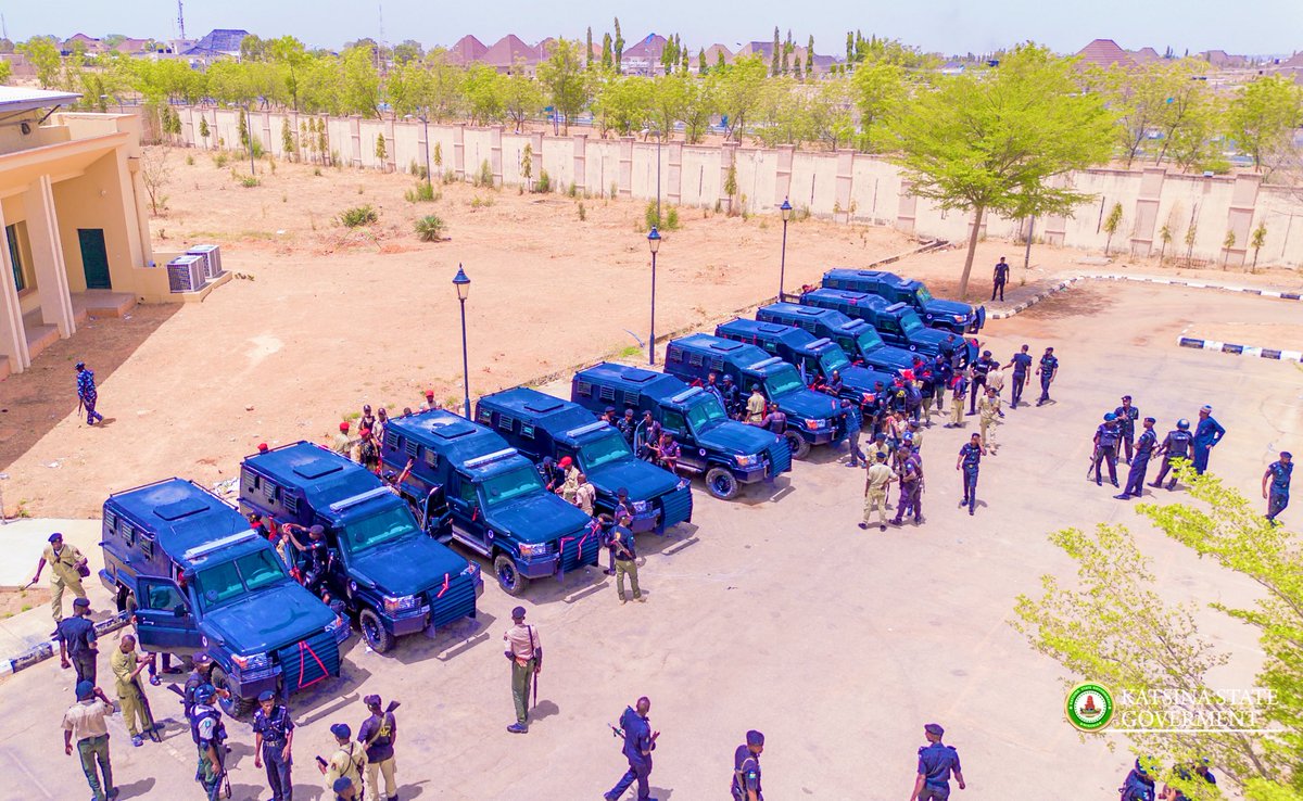dikko_radda's tweet photo. I am delighted to formally announce that I have successfully commissioned 10 armored personnel carriers to the dedicated security operatives in the 8 frontline local governments of Katsina State. This substantial reinforcement of security measures aims to enhance the overall safety and protection within the State.

I have diligently upheld my commitment to equip both the Katsina Community Watch and the joint operation led by the police force with all the essential resources needed. Throughout my campaign, I made a solemn promise to provide the people of Katsina State with the necessary skills, tactics, and strategies to ensure their security.

While I must acknowledge that the complete eradication of insecurity in the state is an ongoing challenge, I want to assure the people that significant progress has already been achieved. The unwavering pursuit of peace and stability in Katsina State remains at the forefront of our endeavors.