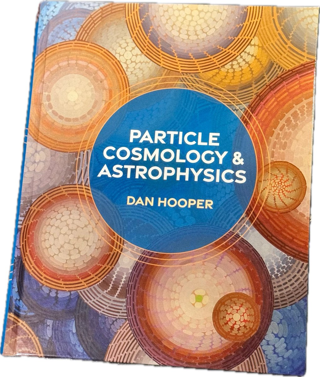 I just got the first copy of my textbook! If you’re looking for a grad-level book on Particle Cosmology and Astrophysics, check it out! amazon.com/Particle-Cosmo…