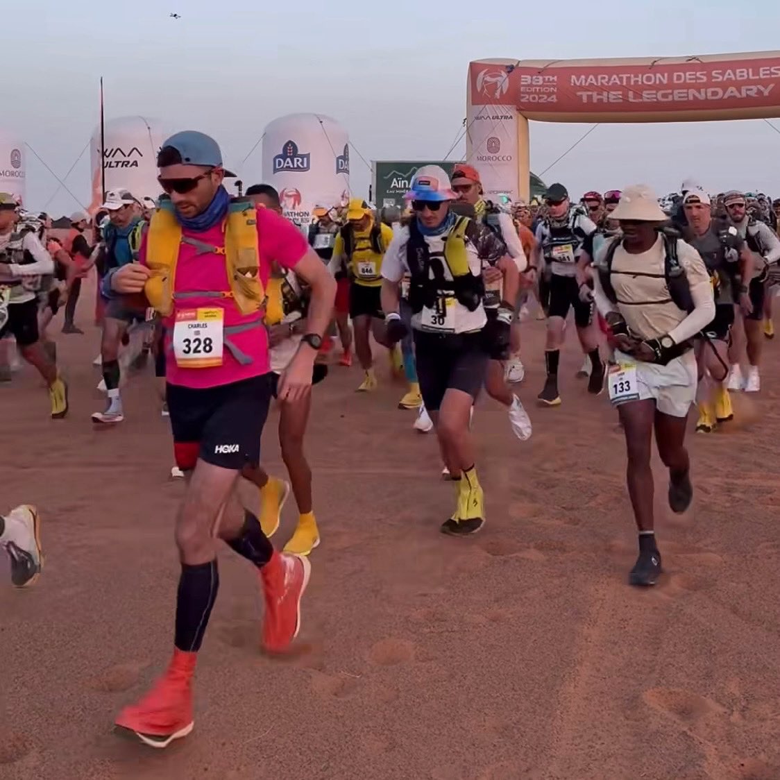 Well done to Mr Langley who has completed the first 2 stages of #MarathonDesSables - 31.1km yesterday & 40.8km today in the intense heat of the Moroccan Sahara. Tomorrow is the longest stage - 85.3km! You can follow his progress and donate via the links in the comments below.