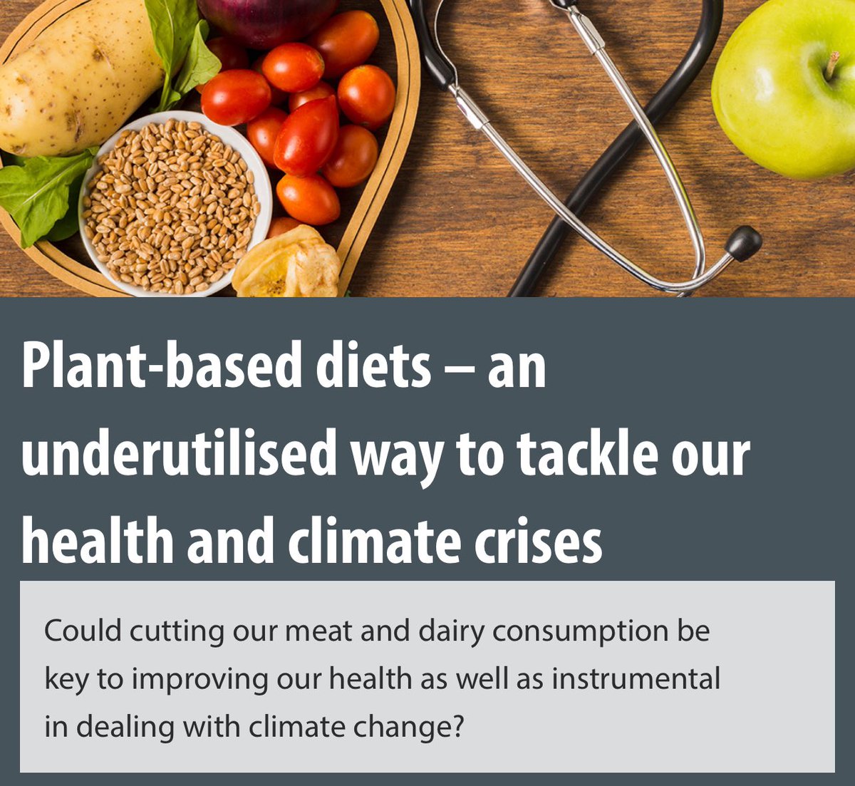 Thank you @RCPath for highlighting the importance of diet change and food system transformation as key to ensuring sustainable healthcare. Article by RCPath member @shireenkassam1 rcpath.org/resource-repor…