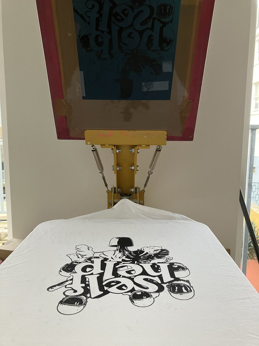 studio_reg01's tweet photo. Printed tees for a @youneedselfhelp the other week. Forgot to get a snap of the pink ones. A photo of those will come later.
Have a good week all.
#studiorunk #art #studio #brighton #design #printmaking #print #print #screenprinting #screenprint #tshirt #bandmerch #merch https://t.co/nfVXqYtim3