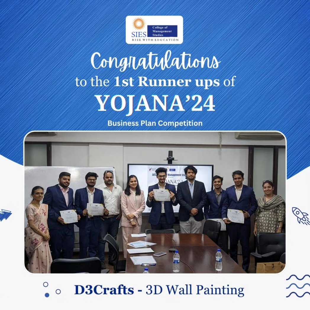 Congratulations to the Winners and 1st Runner-ups of Yojana'24 Business Plan Competition. Your remarkable performance not only showcases your dedication and hard work but also reflects your innovative spirit and entrepreneurial mindset.