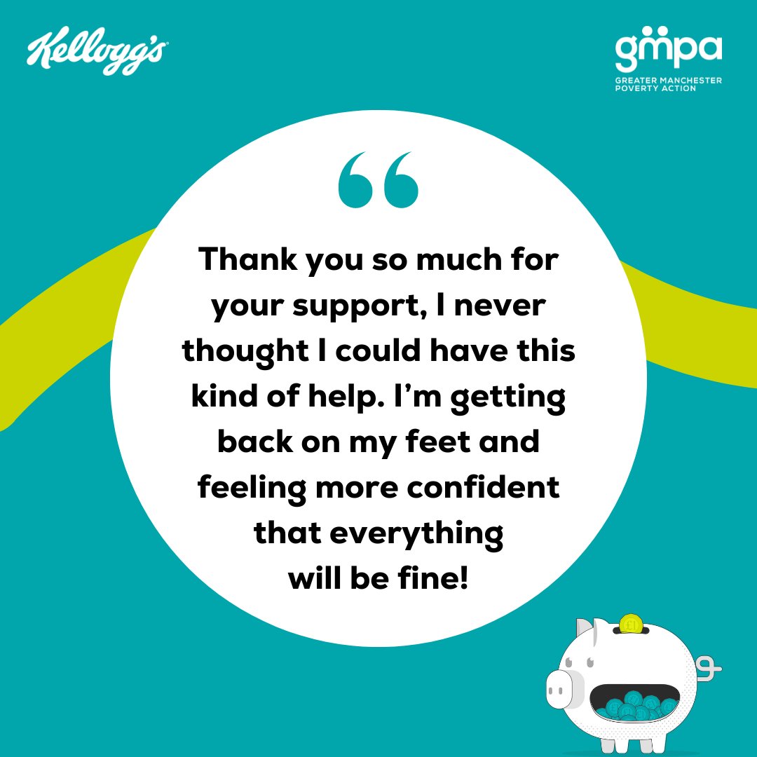 🗨️ 'You are one-of-a-kind. Thank you so much for your support. I'm getting back on my feet and feeling more confident that everything will be fine!' - a parent recently supported through Money Matters. 👉 Learn more about this life-changing programme: gmpovertyaction.org/money-matters/