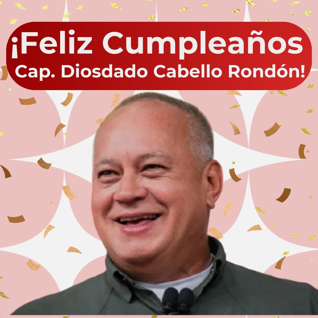 El rector MG @R_Nicodemo junto a la familia #Unefista se une en la celebración del cumpleaños del Cap. Diosdado Cabello Rondón, soldado patriota comprometido con la construcción del socialismo, de la defensa de los derechos del pueblo y del legado del Comandante Eterno Chávez.