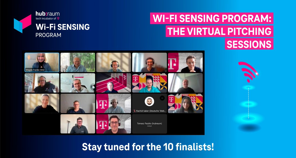 Day 1 / 3 of our #WiFiSensing Program's pitching sessions is a wrap! ✅ Only 10 promising #startups will secure a spot in the program, currently presenting to a jury from @deutschetelekom and Origin #AI. As the exciting solutions are unfolding, stay tuned for the finalists!