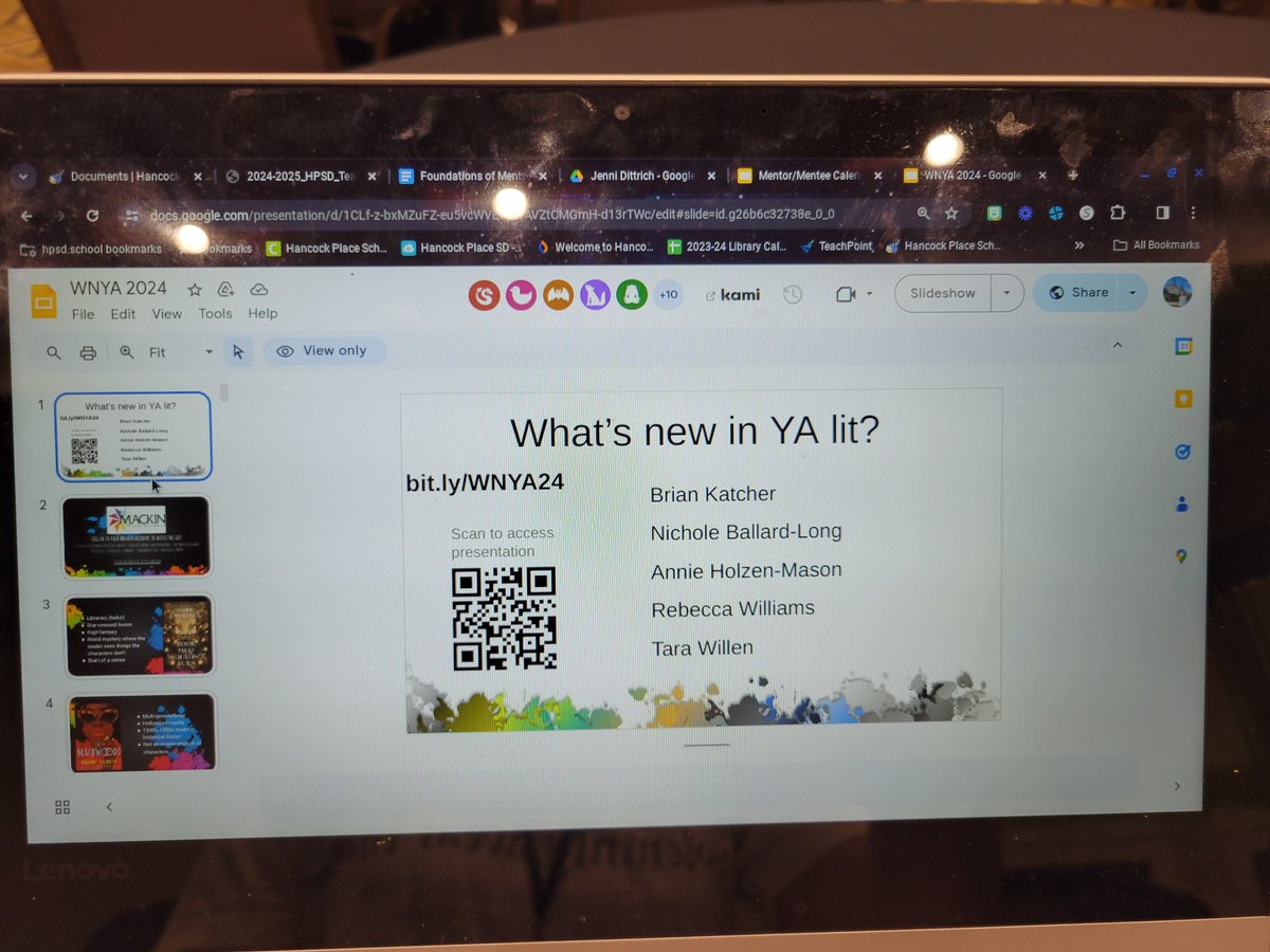 Learning what's new in YA #maslsc
#hpsdtigers