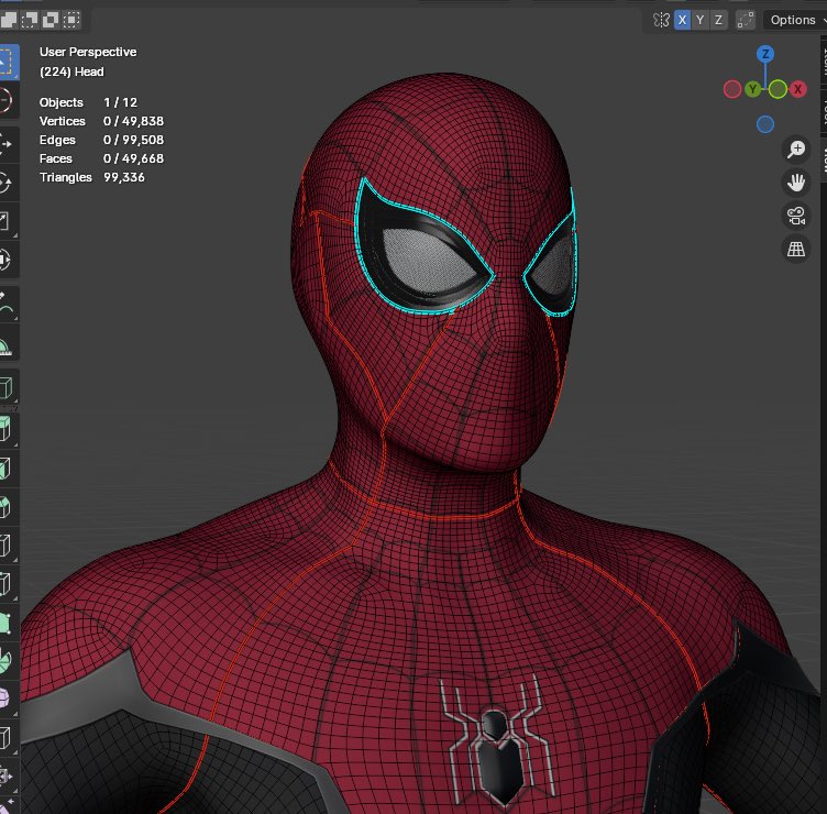 Little wip agaiiinnn
NWH version of ffh suit

#InsomGamesCommunity #SpiderMan #SpiderMan2PS5 #MarvelsSpiderMan2 #MarvelStudios #MarvelStudios