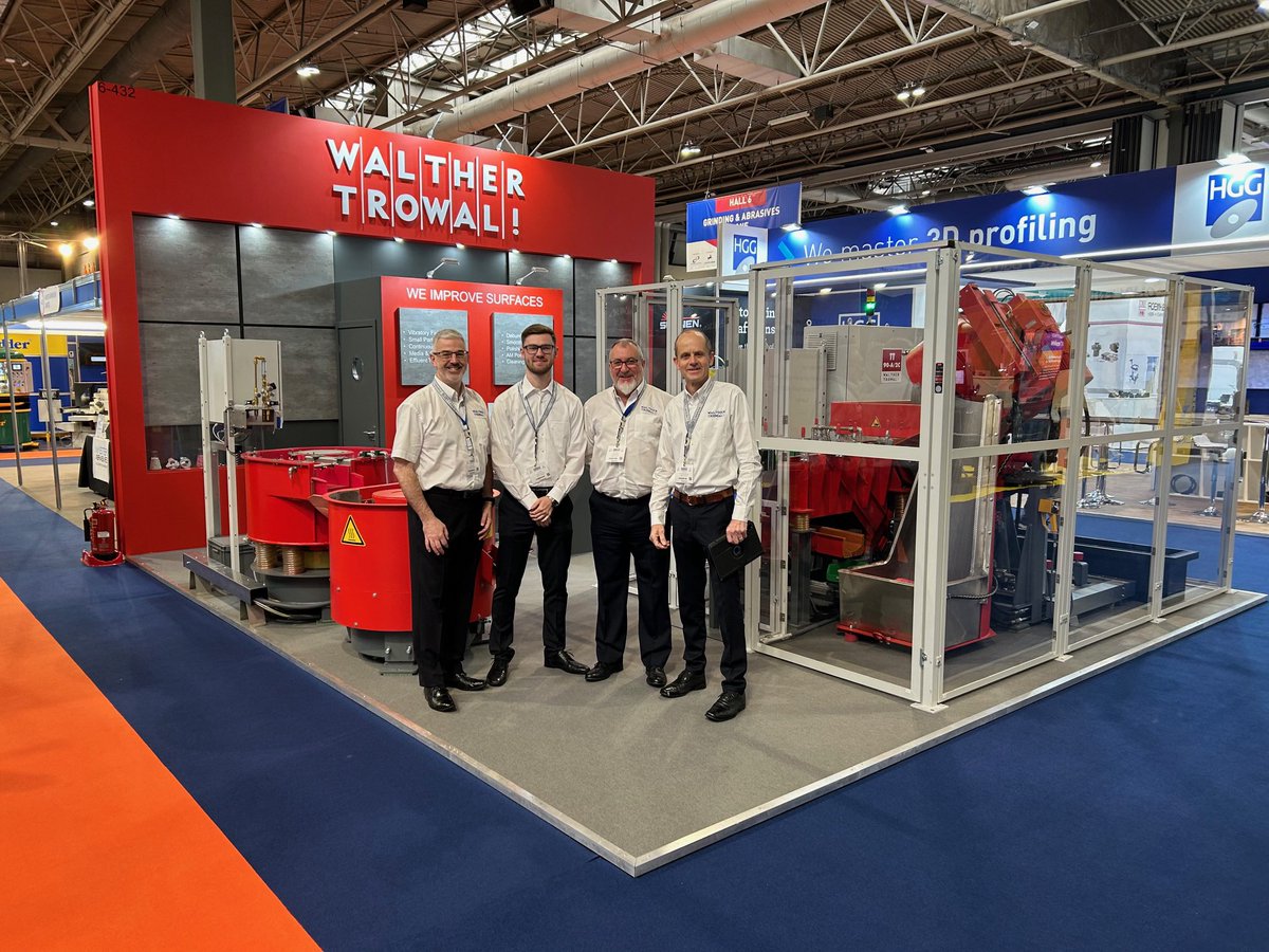 We are exhibiting at MACH 2024, come and visit us and discuss your surface finishing problems.