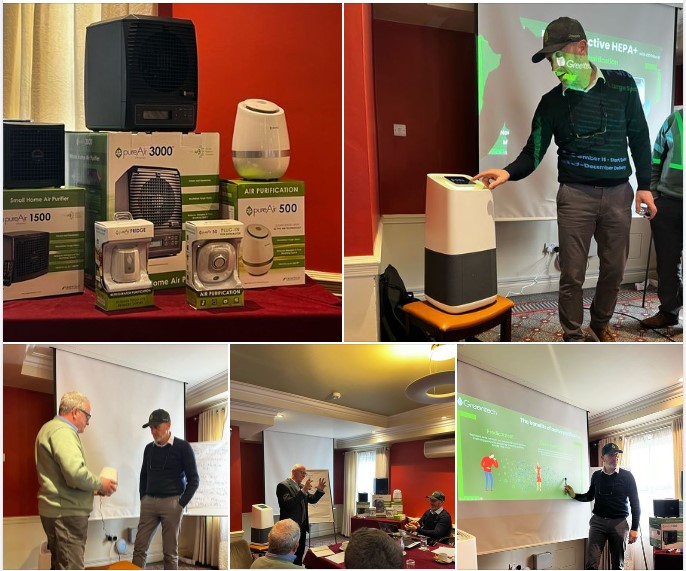 Clean Air 2024🌟  Discover the technology at pureAir Stockist Training Day today in Macroom, Co. Cork
#airpurifier #salestechniques #TechnologyforGood
Find your local pureAir stockist here: josephmurphy.ie/pureair