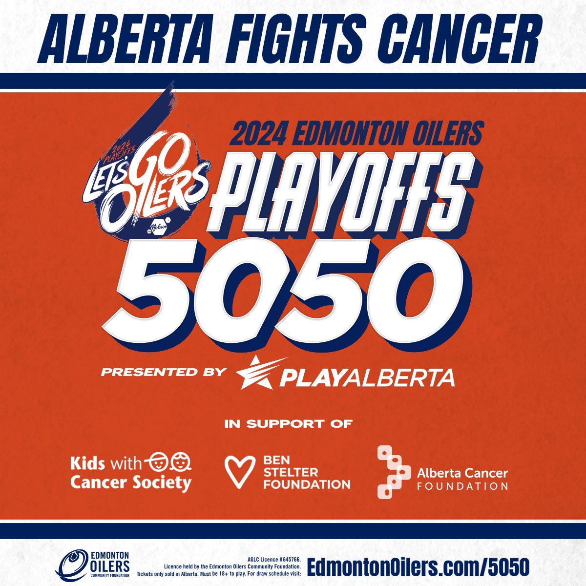 We are so grateful to be a part of the Alberta Fights Cancer 50/50 that launched today! Thank you @EdmontonOilers @Oil_Foundation for your unwavering support, we are so appreciative! You can buy your tickets at nhl.com/oilers/communi… #yeg #oilers #alberta #yyc