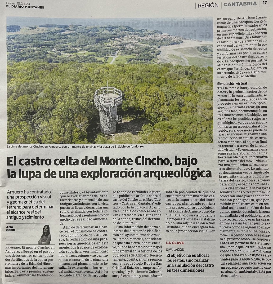 El monte “el Cincho” además de ser el punto de unión de las 4 juntas vecinales del municipio, ( Isla, Arnuero , Castillo 7 Villas  y Soano) siempre nos sorprende .... para bien