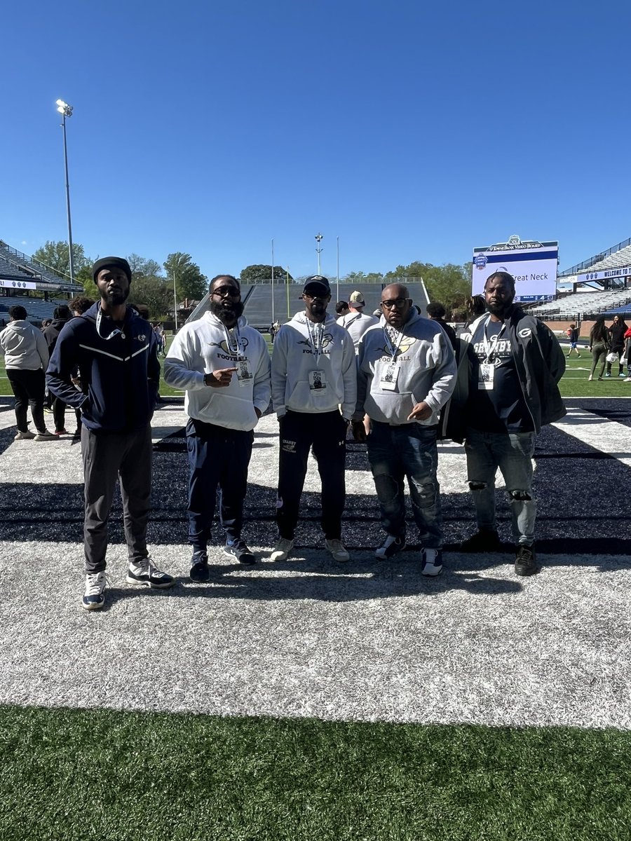 CoachJ757's tweet photo. Huge S/O to @ODUFootball and @Coach_TLucas for having us on campus for the Spring game. We appreciate you Coach! 💫 https://t.co/Q1lSsYsA5i