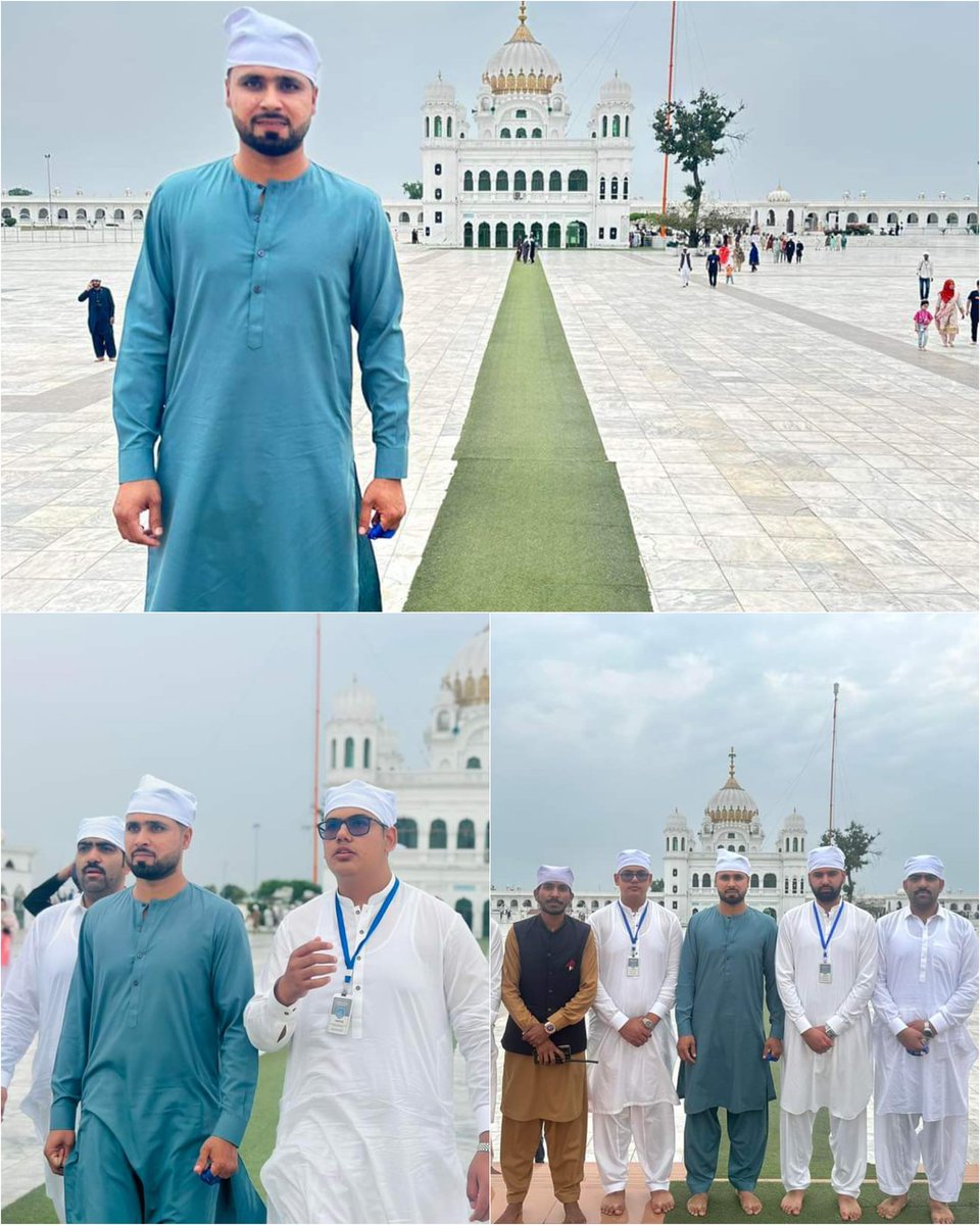 Pakistan all-rounder Faheem Ashraf visited Gurdwara Darbar Sahib in the Kartarpur Corridor as a gesture of respect.