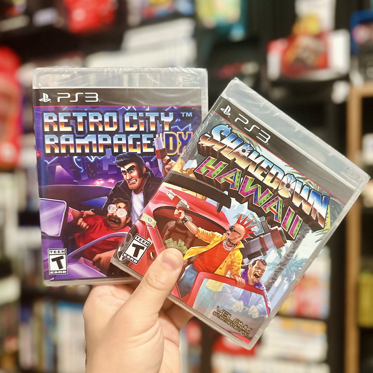 The final two PlayStation 3 releases from @RetroCR/@VblankGames. Super happy to have these, and continuing support for older video game systems. 

#themasters #gaming