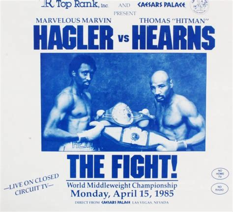 @SteveBoxman It was marketed as 'The WAR' and 'SUPERFIGHT '85', and dammit, that's what it was.

When current boxing (actually, NOT boxing) gets to be too much, I fire up this fight and love boxing again.

#HaglerHearns
#TheWar
#SuperFight85