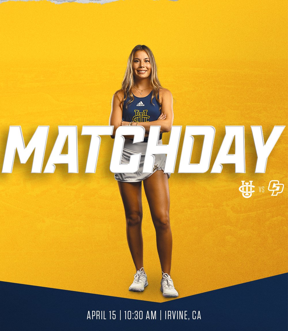 LAST HOME GAME of the season against Cal Poly today!! 💪 🆚| Cal Poly ⏰| 10:30 am PT 📍| Irvine, CA #TogetherWeZot | #RipEm