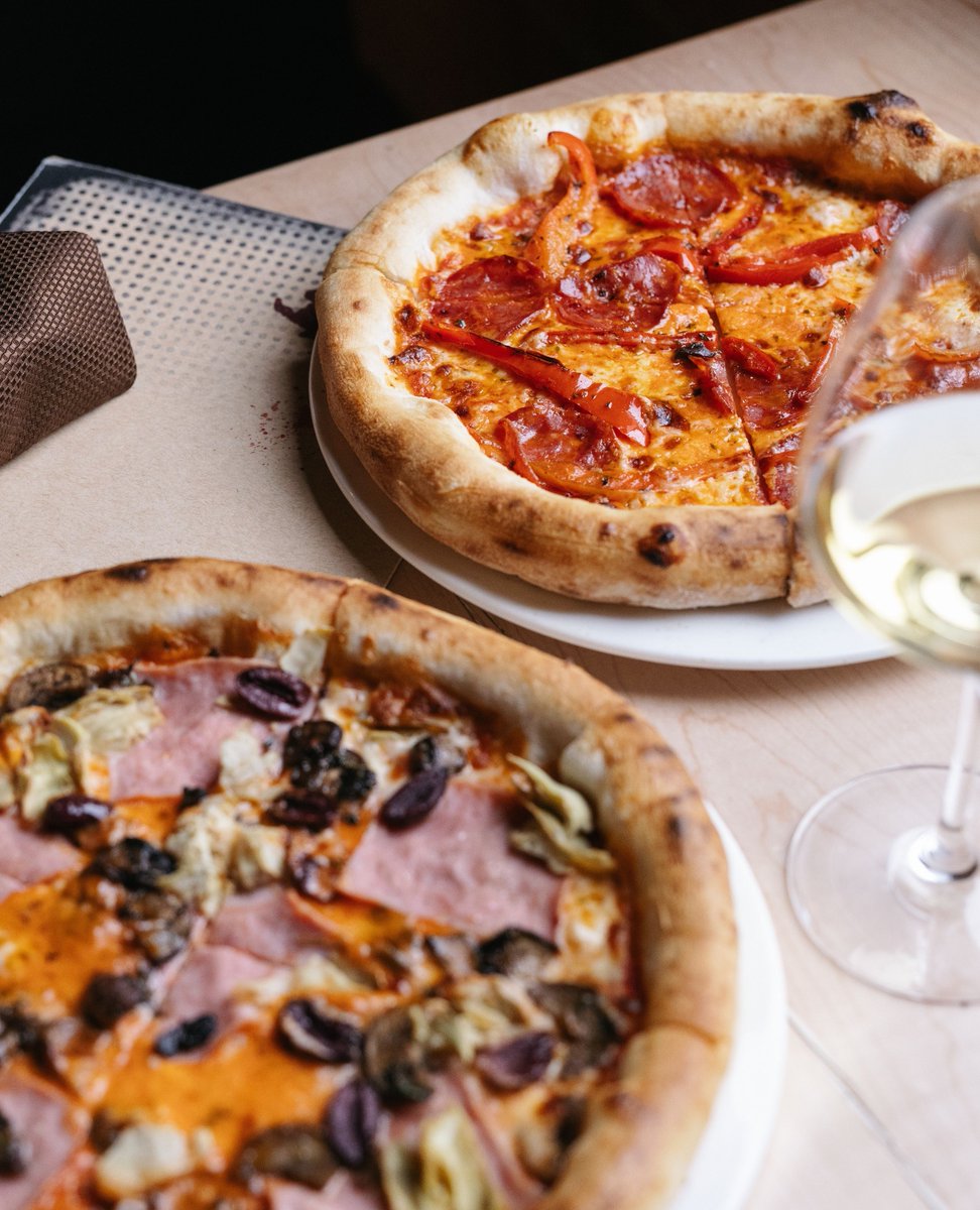 Three words: Half. Priced. Pizza. Head to any of our three Cibo locations tomorrow for 50% off any of our delicious Neapolitan-style pizzas. Reserve your table at cibowinebar.com 🍕 #cibo #cibowinebar #libertygroup #libertyentertainment #kingwest