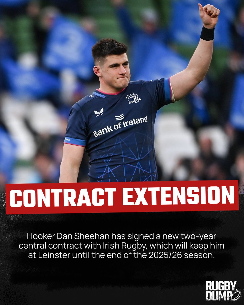 Exciting news for Irish and Leinster fans ✍️ Full story here 🔗 bit.ly/3JkUZ18 #RugbyDump #IrishRugby #Leinster