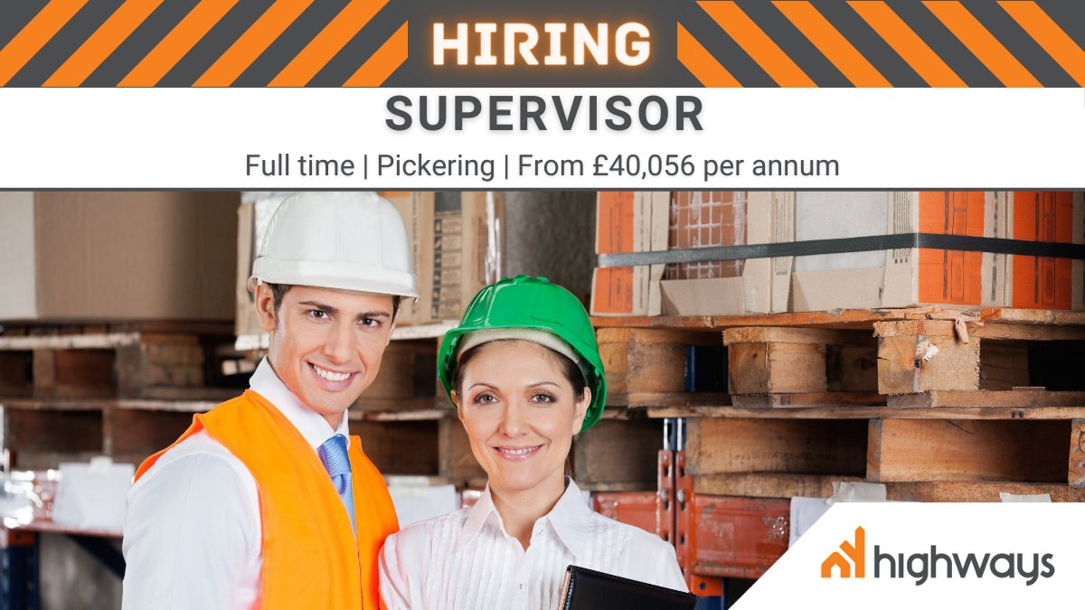 🚧As NY Highways continues to grow, they are looking for a motivated and experienced Supervisor to join their #Pickering team.🚧
You will be an integral member of our Operations Team and ensure work is delivered to the highest standard.
🔗bit.ly/3Ug5IQP
#PickeringJobs