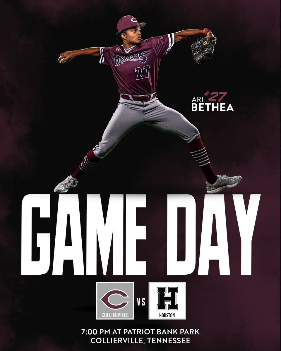 CvilleBaseball_'s tweet image. Tonight’s game times vs Houston have been changed to 4:30 JV / 7:00 Varsity.  @GoDragonsGo_ @CHSDragons @cville_schools