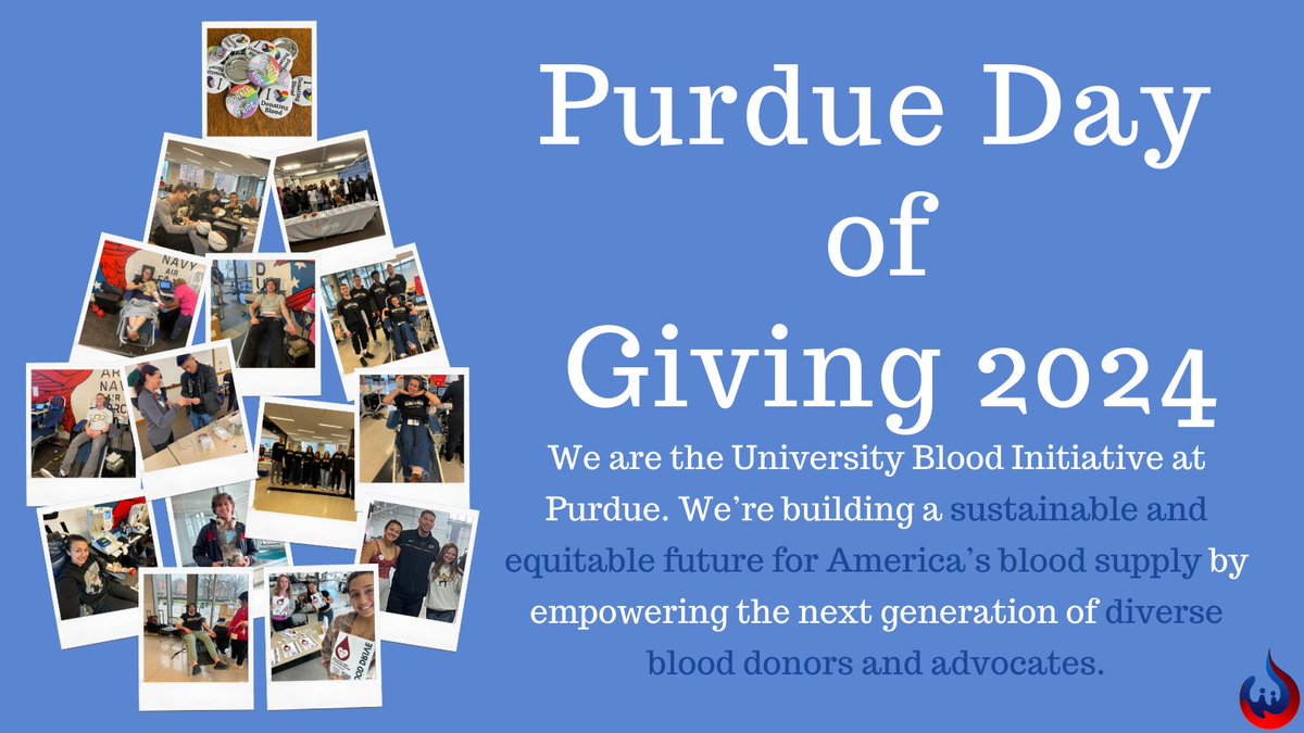 Purdue Blood Initiative tweet media