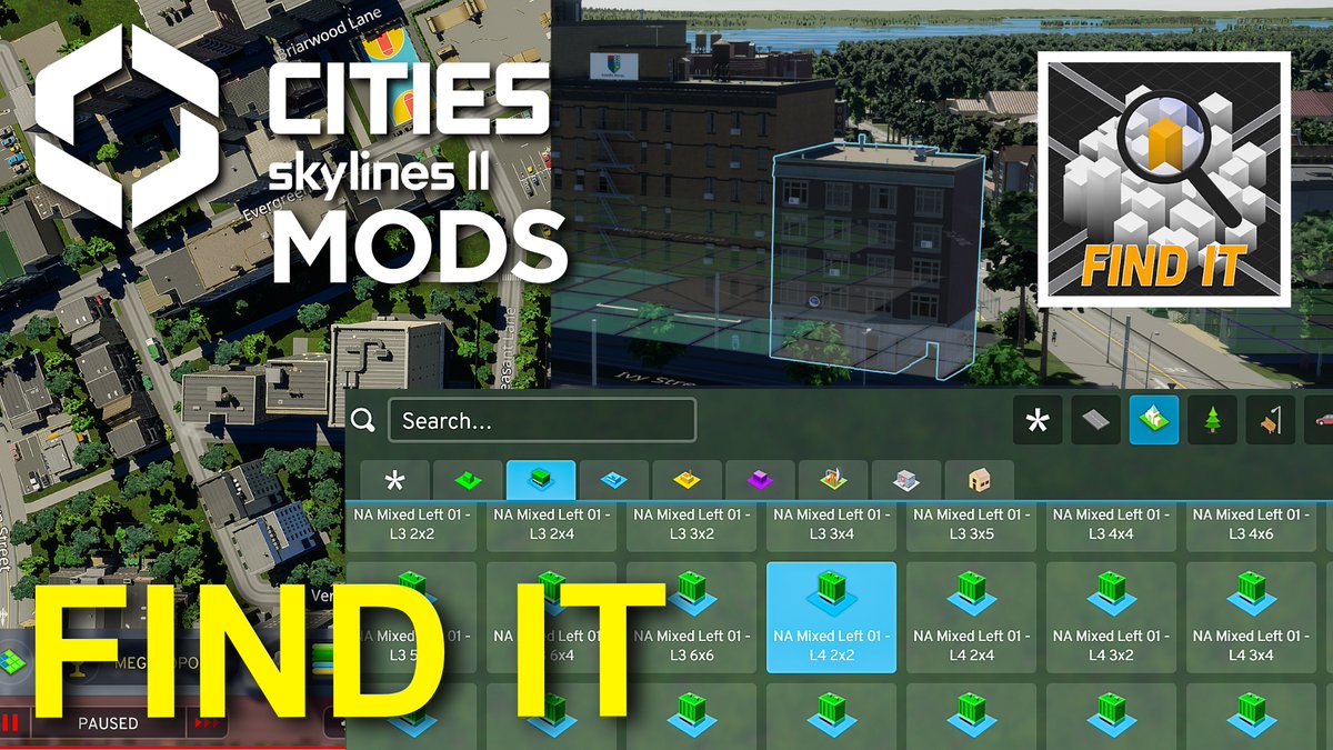 In this tutorial, we take a look at the FindIt Mod (Beta) from Paradox Mods Beta by community modder <a href="/TDWsVillage/">T. D. W.'s Village</a>! ⚙️🔩

Check it out! 👉 youtu.be/2y-DhwjLDMM

<a href="/cslmodding/">Cities: Skylines Modding</a> #CitiesSkylines2 #Mods #FindIt #TDW
