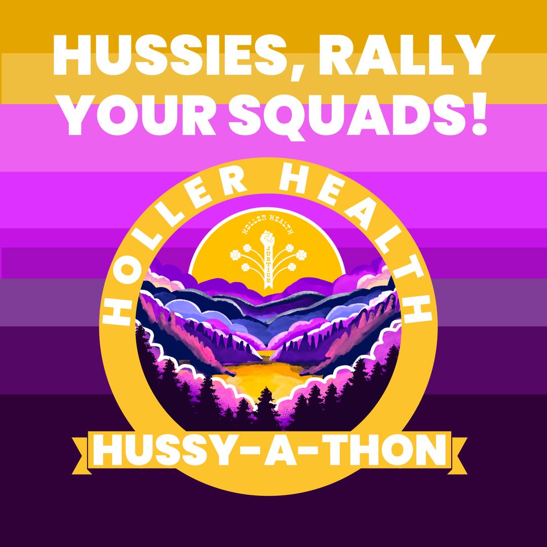 🧐Have you launched your squad for #HussyAThon24? Get started today to fundraise for legal abortion access in Appalachia! Unite your team now by clicking the link in our bio. 💪🏾✨ #FundAbortionBuildPower #Fthon24💜