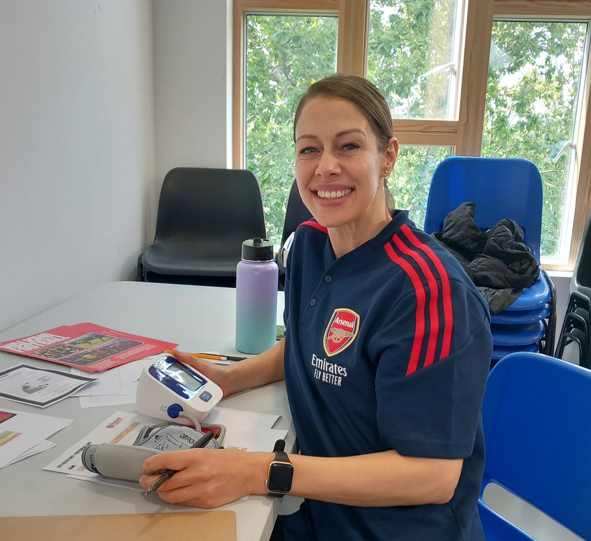 Before this Sunday's Arsenal Women’s match vs Leicester City, we are offering free Health MOT checks at The Arsenal Hub from 10am-1pm

It will be done in private by a qualified health &amp; wellbeing coach

If interested, please fill out the short form below 👇forms.office.com/e/c614QMpixU
